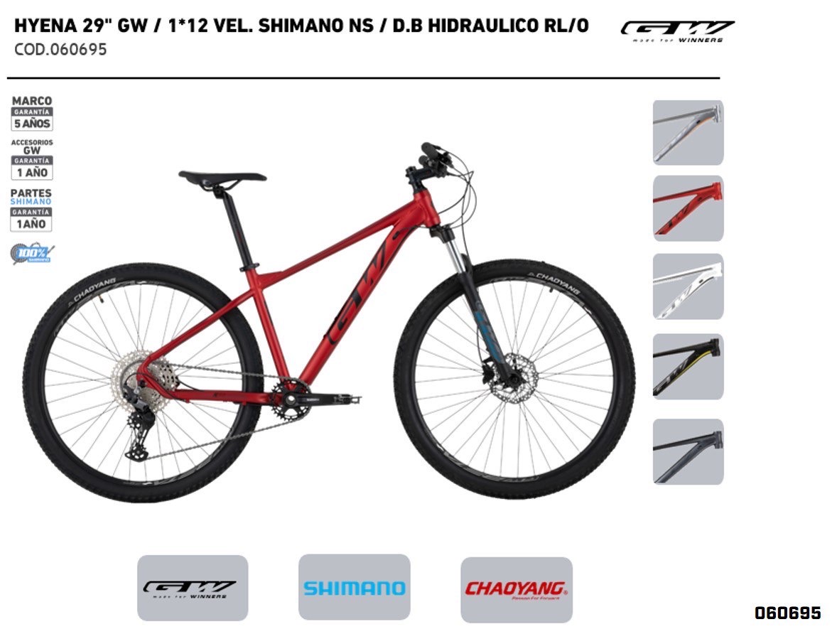 Bicicleta GW Hyena mtb-1